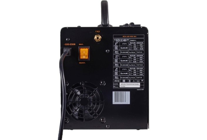 Сварочный полуавтомат ВИХРЬ ИСА-165 MIG 5в1 [65/183]