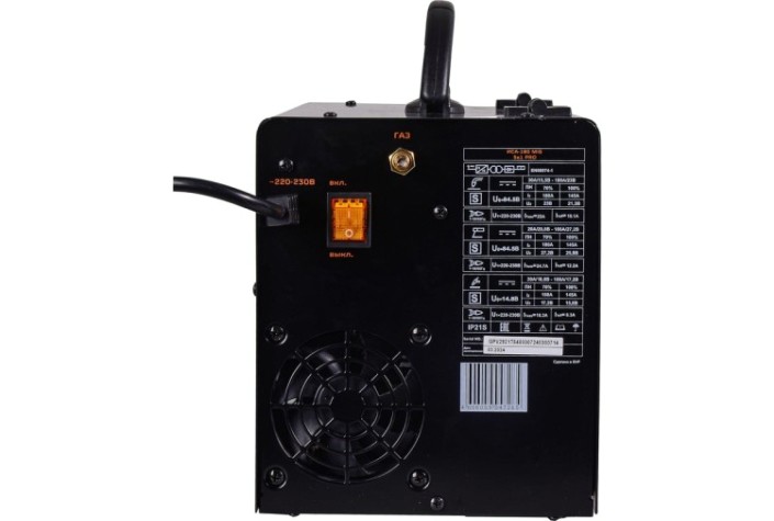 Сварочный полуавтомат ВИХРЬ ИСА-180 MIG 5в1 PRO [65/184]