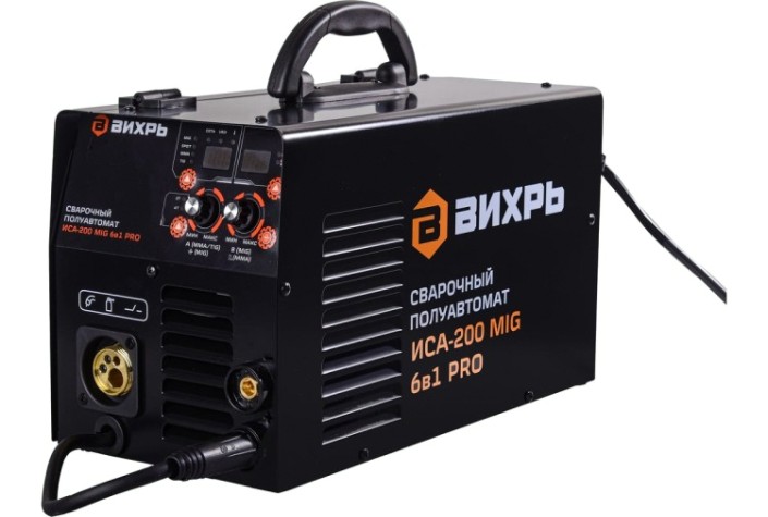 Сварочный полуавтомат ВИХРЬ ИСА-200 MIG 6в1 PRO [65/185]
