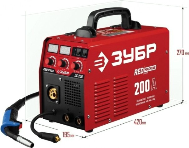 Сварочный полуавтомат ЗУБР МАСТЕР ПС-200 [ПС-200]