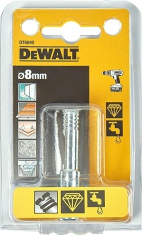 Сверло алмазное по керамике DeWALT 8 мм DT6040, Extreme Diamant [DT6040-QZ]