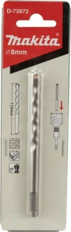 Сверло центрирующее MAKITA D-73972 8х110 мм, для кор. по бетону