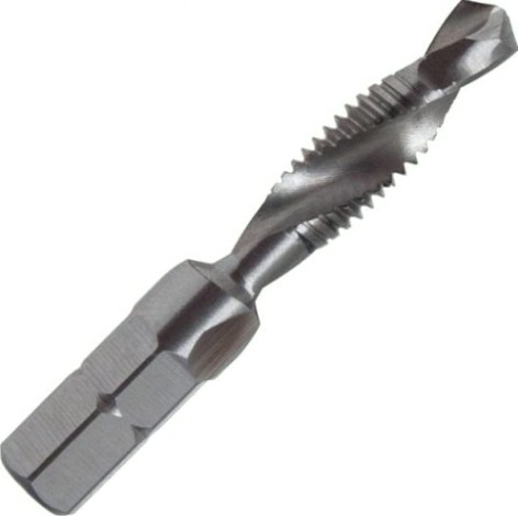 Сверло-метчик D.BOR HSS-G M8x1.25 мм комб. машинный с зенкером, C 6,3 [W-050-9G81M08-1202D]