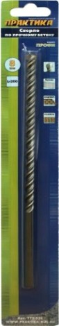 Сверло по бетону ПРАКТИКА 8х200 мм серия профи [775-532]