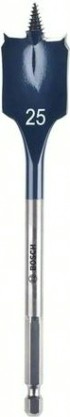 Сверло по дереву BOSCH перьевое 25х152 мм [2608595494]