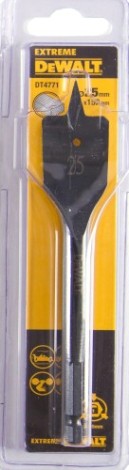 Сверло по дереву DeWALT 25 x 132/152 мм Extreme Impact перьевое DT4771-QZ [DT4771-QZ]
