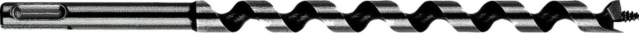 Сверло по дереву HELLER витое lewis 24х460 мм [TD19042]