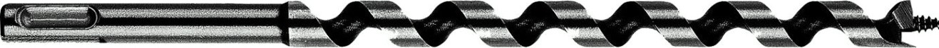 Сверло по дереву HELLER витое lewis 25x235мм [TD23305]