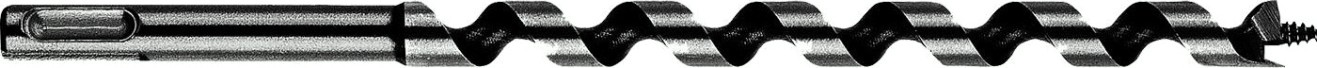 Сверло по дереву HELLER витое lewis 28x235мм [TD23307]