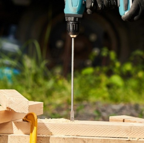 Сверло по дереву Kranz KR-91-0770 перовое 12х300 мм