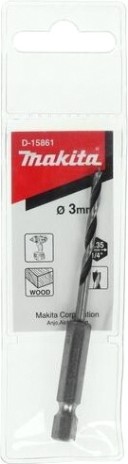 Сверло по дереву MAKITA D-15861 3x78, 1/4"
