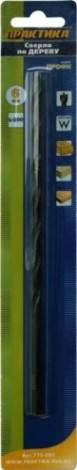 Сверло по дереву ПРАКТИКА 6х200 мм, W серия профи [775-594]