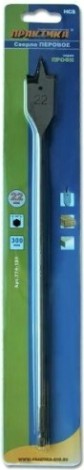 Сверло по дереву ПРАКТИКА перовое 22х300 мм [774-191]