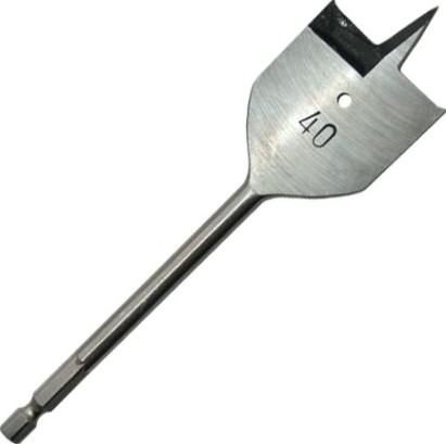 Сверло по дереву ПРАКТИКА перовое 40х152 мм [033-031]