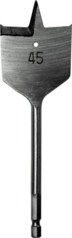 Сверло по дереву ПРАКТИКА перовое 45х152 мм [774-061]