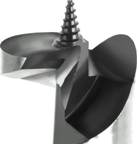 Сверло по дереву ПРАКТИКА винтовое 38х600 мм [032-102]