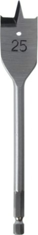 Сверло по дереву Sturm 1055-07-25 перовое 25мм, шестигр. хвостовик