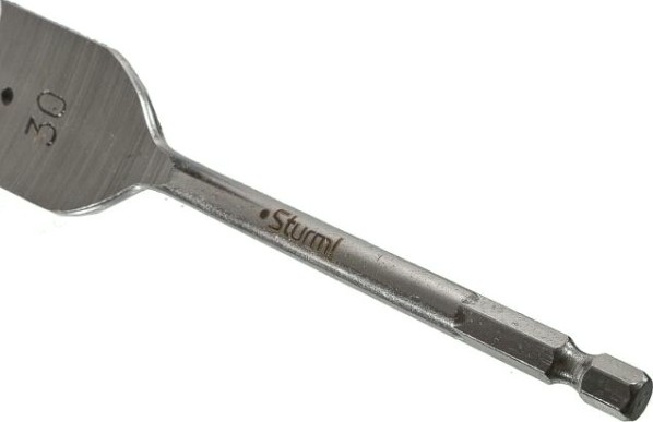 Сверло по дереву Sturm 1055-07-30 перовое 30мм, шестигр. хвостовик