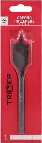 Сверло по дереву TRIGGER 71058 перовое с шестигр.хвостовиком витое 24мм [тов-173548]