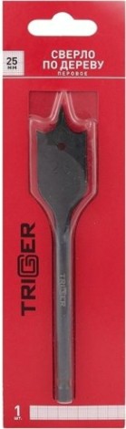 Сверло по дереву TRIGGER 71059 перовое с шестигр.хвостовиком витое 25мм [тов-173549]