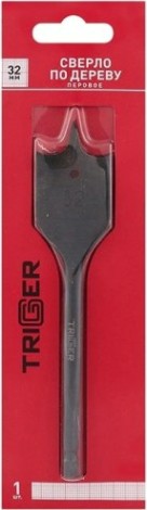 Сверло по дереву TRIGGER 71063 перовое с шестигр.хвостовиком витое 32мм [тов-173553]