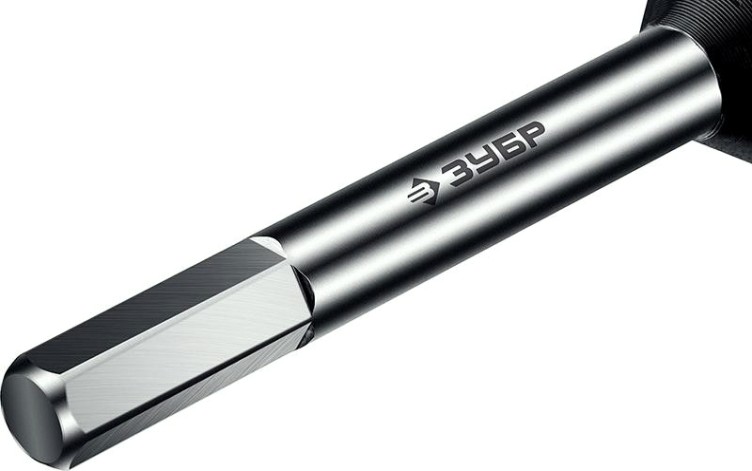 Сверло по дереву ЗУБР ПРОФЕССИОНАЛ 10x450/360мм, левиса шестигранный хвостовик [2948-450-10_z02]