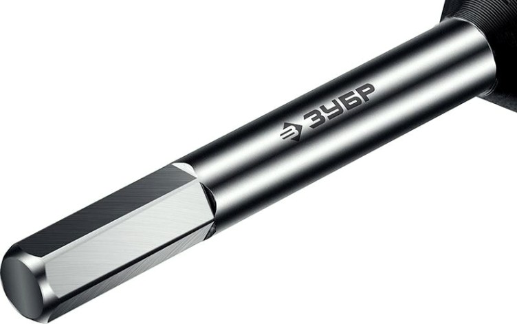 Сверло по дереву ЗУБР ПРОФЕССИОНАЛ 8x450/360мм, левиса шестигранный хвостовик [2948-450-08_z02]