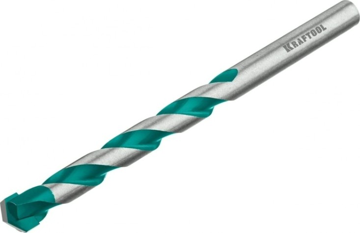 Сверло по керамограниту KRAFTOOL KERAMO 8х120 мм с твердосплавной пластиной [29175-120-8]