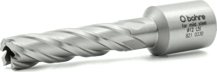 Сверло по металлу Bohre HSS 12х55 мм корончатое с хв. weldon 19 мм (3/4'') [КБ010020]