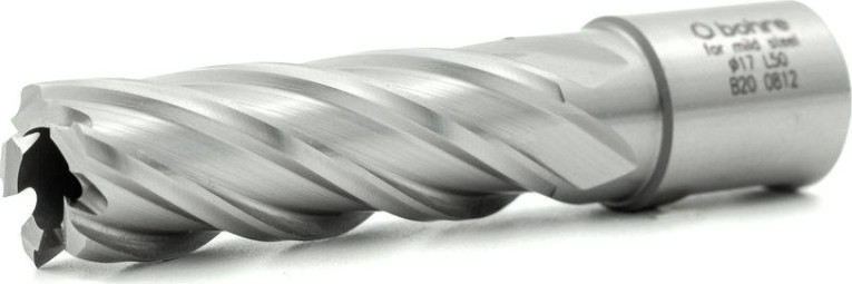 Сверло по металлу Bohre HSS 17х55 мм корончатое с хв. weldon 19 мм (3/4'') [КБ010092]