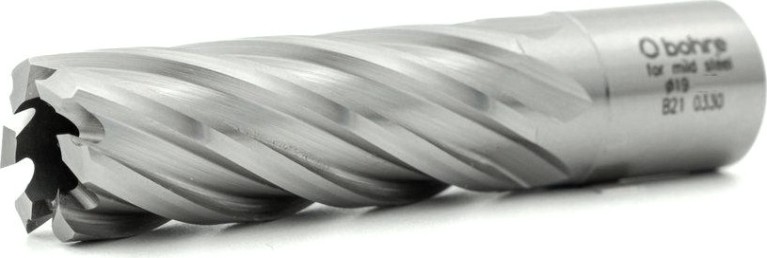 Сверло по металлу Bohre HSS 19х100 мм корончатое с хв. weldon 19 мм (3/4'') [КБ010567]