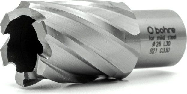 Сверло по металлу Bohre HSS 26х30 мм корончатое с хв. weldon 19 мм (3/4'') [КБ010052]