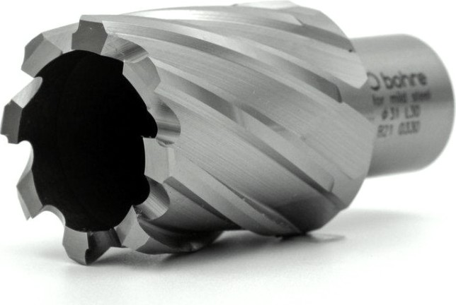 Сверло по металлу Bohre HSS 31х30 мм корончатое с хв. weldon 19 мм (3/4'') [КБ010292]