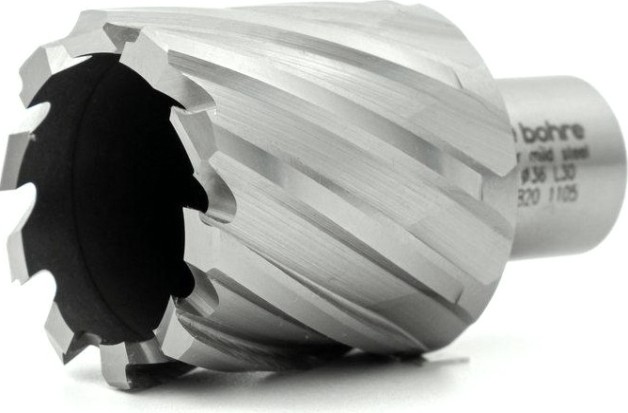 Сверло по металлу Bohre HSS 36х30 мм корончатое с хв. weldon 19 мм (3/4'') [КБ010229]
