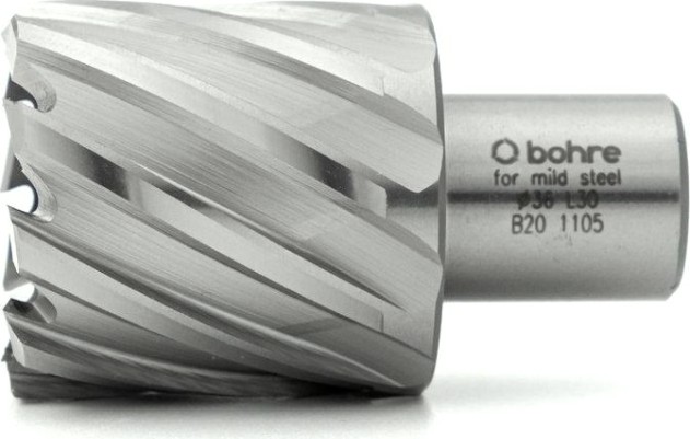 Сверло по металлу Bohre HSS 36х30 мм корончатое с хв. weldon 19 мм (3/4'') [КБ010229]