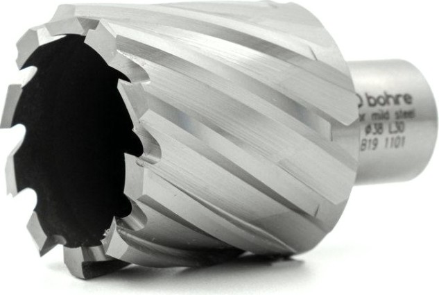 Сверло по металлу Bohre HSS 38х30 мм корончатое с хв. weldon 19 мм (3/4'') [КБ010062]