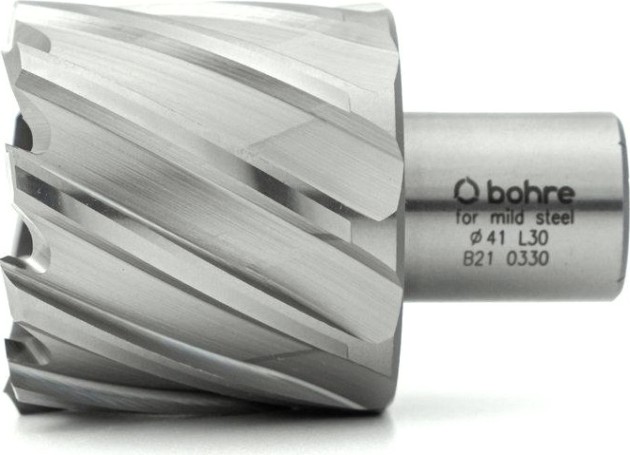 Сверло по металлу Bohre HSS 41х30 мм корончатое с хв. weldon 19 мм (3/4'') [КБ010298]