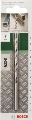 Сверло по металлу BOSCH HSS-G 7x69x109 [2609255050]