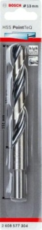 Сверло по металлу BOSCH HSS PointTeQ 13.0 мм (хвост. 10 мм) [2608577304]