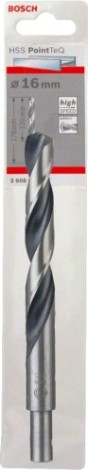Сверло по металлу BOSCH HSS PointTeQ 16.0 мм (хвост. 12 мм) [2608577310]