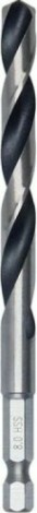 Сверло по металлу BOSCH HSS PointTeQ HEX 8.0 мм [2608577533]