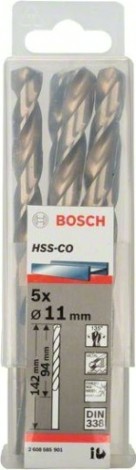 Сверло по металлу BOSCH кобальтовое 11.0 мм [2608585901]