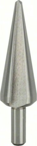 Сверло по металлу BOSCH конусное 4-20 мм HSS с шестигранным хвостовиком [2608597523]