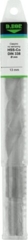 Сверло по металлу D.BOR HSS-Co 16.0х120/178 мм кобальтовое с хв. 13 мм cobalt 5%, din 338 [D-TD-338-CO5-160-01]
