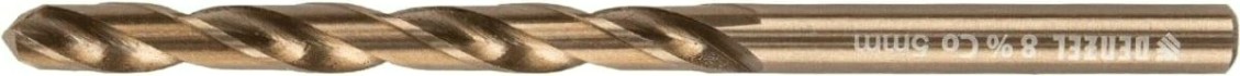 Сверло по металлу Denzel HSS Co-8% 5 мм, [71441]