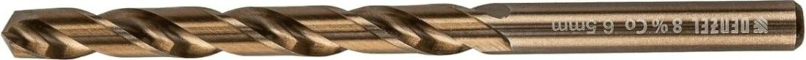 Сверло по металлу Denzel HSS Co-8% 6,5 мм, [71446]