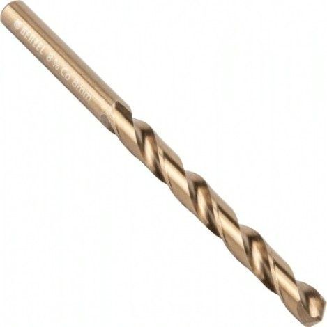Сверло по металлу Denzel HSS Co-8% 8 мм, [71454]