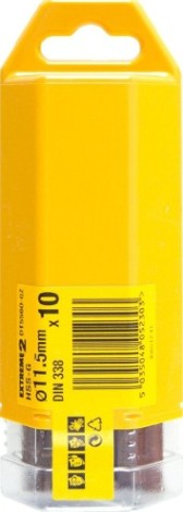 Сверло по металлу DeWALT 11.5 x 91 / 142 мм HSS-G Extreme 2 шлифованное DT5560-QZ [DT5560-QZ]