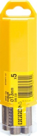 Сверло по металлу DeWALT 13 x 101 / 151 мм HSS-CO Extreme кобальтовое DT4949-QZ [DT4949-QZ]