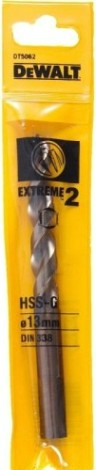 Сверло по металлу DeWALT 13 x 98 / 151 мм HSS-G Extreme 2 шлифованное DT5062-QZ [DT5062-QZ]
